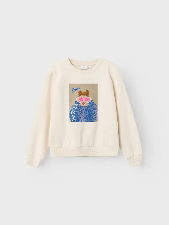 Sweatshirt · Écru