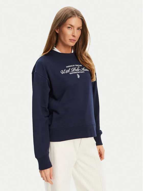 Sweatshirt · Dunkelblau · Regular Fit