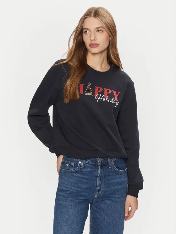 Sweatshirt · Dunkelblau · Regular Fit