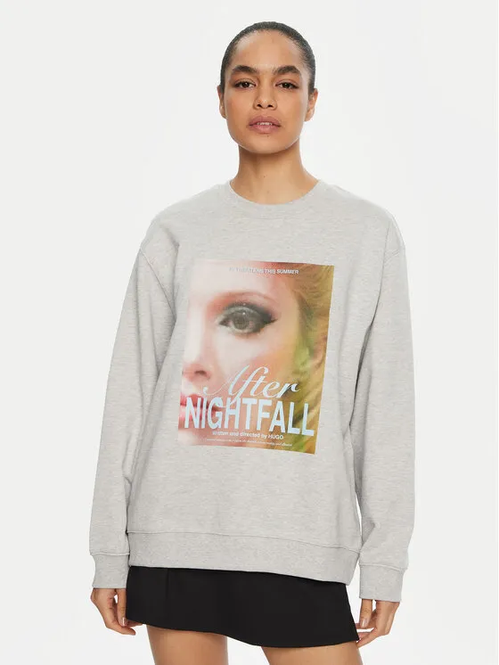 Sweatshirt · Grau · Oversize