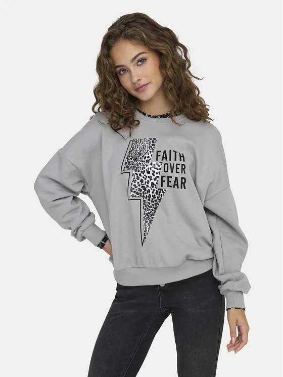 Sweatshirt · Grau · Regular Fit