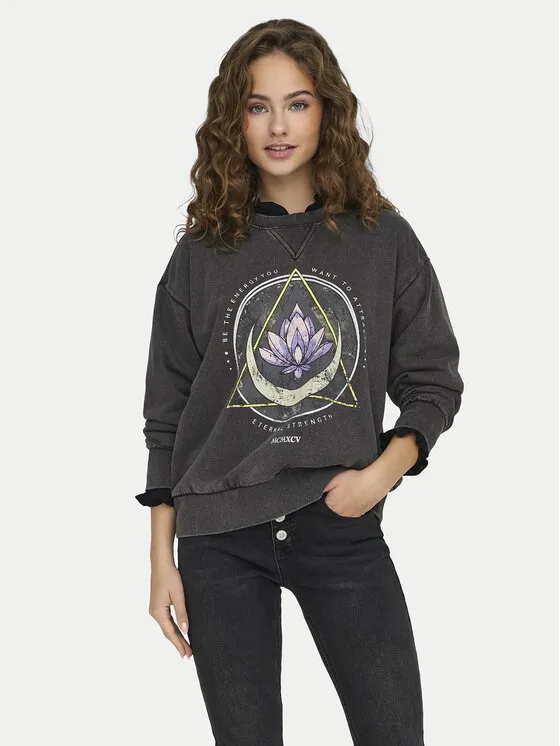 Sweatshirt · Grau · Regular Fit