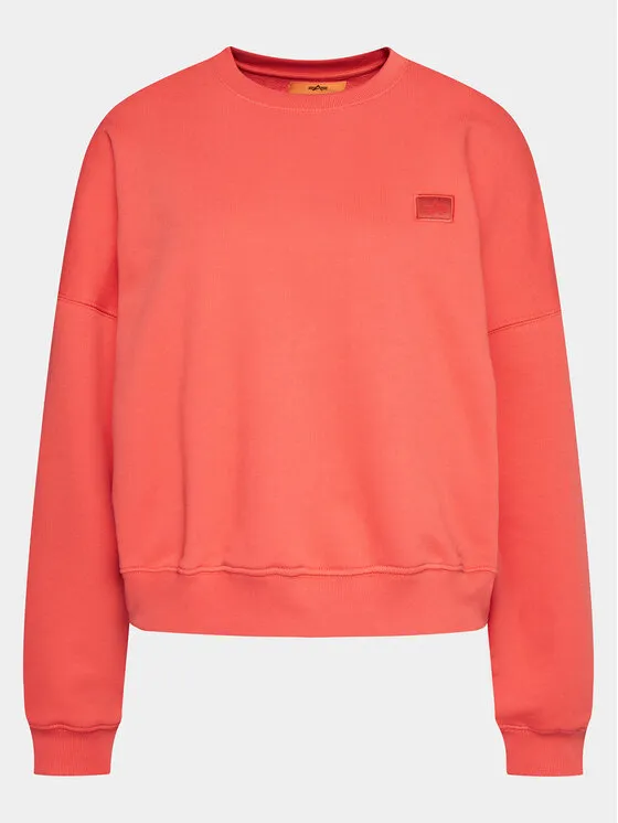 Sweatshirt · Rot · Relaxed Fit