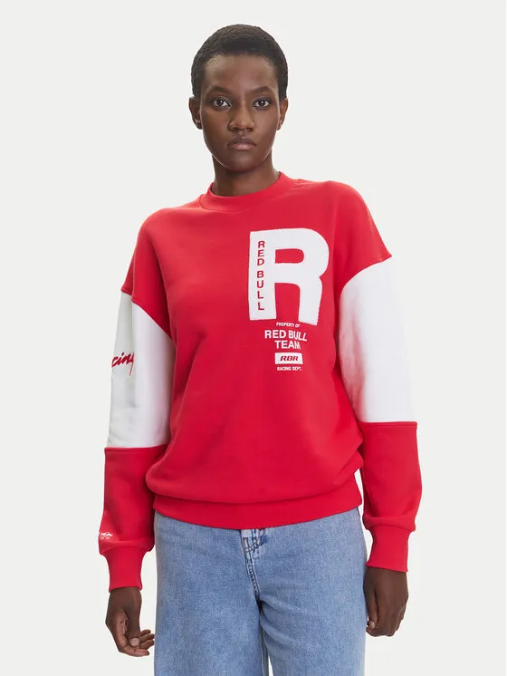 Sweatshirt · Rot · Relaxed Fit