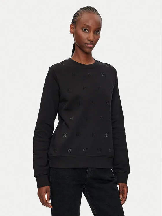 Sweatshirt · Schwarz · Regular Fit