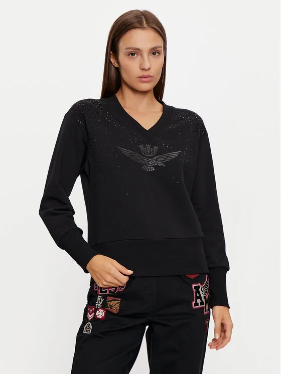 Sweatshirt · Schwarz · Regular Fit