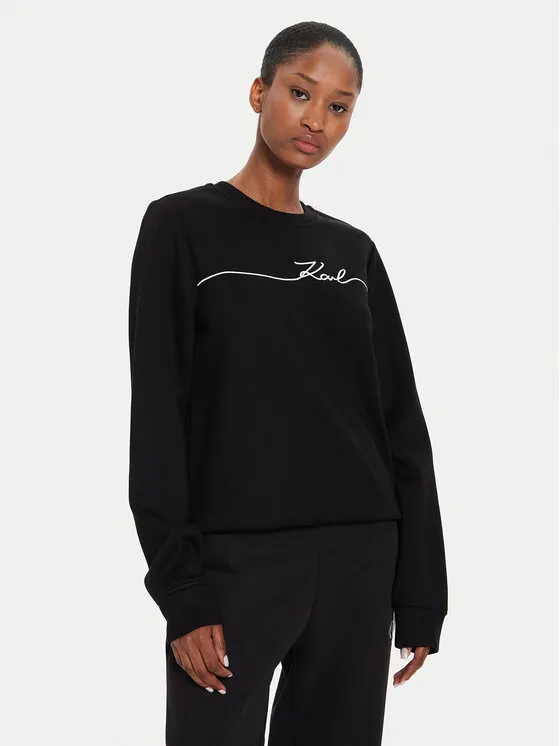 Sweatshirt · Schwarz · Regular Fit