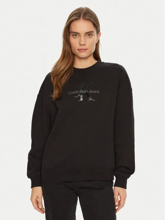 Sweatshirt · Schwarz · Regular Fit