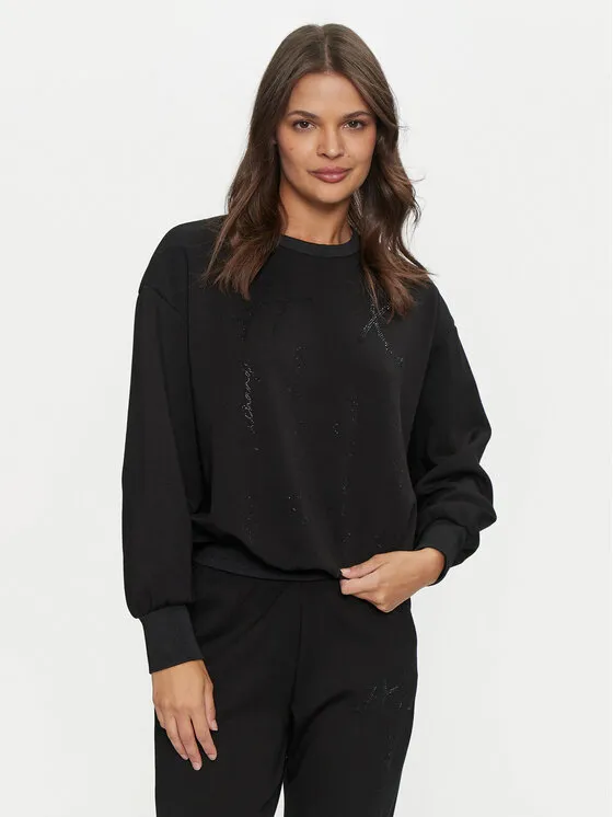 Sweatshirt · Schwarz · Relaxed Fit