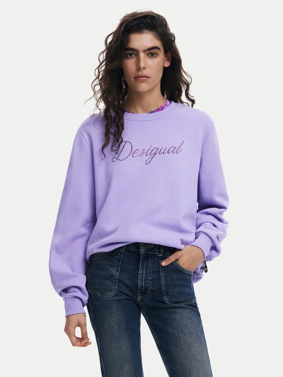 Sweatshirt · Violett · Regular Fit