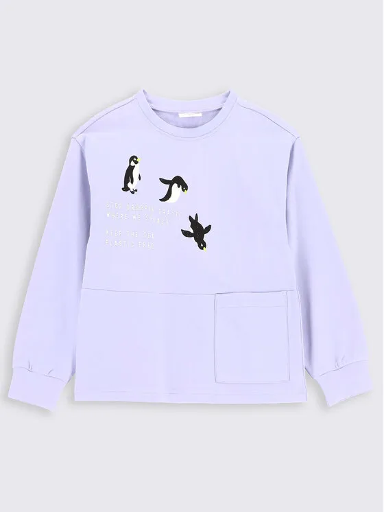 Sweatshirt · Violett