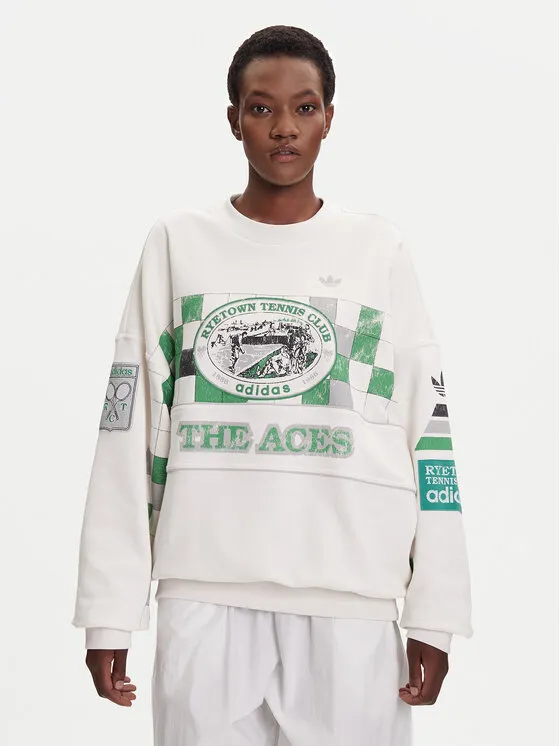 Sweatshirt · Weiß · Oversize