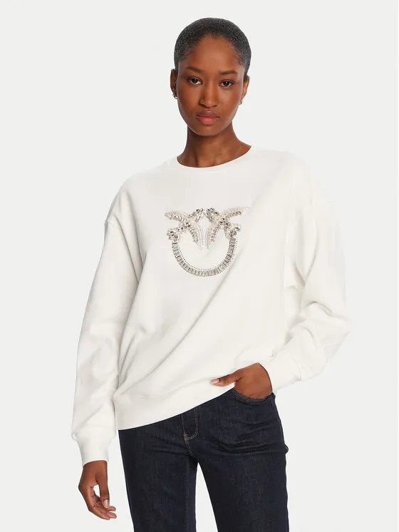 Sweatshirt · Weiß · Regular Fit