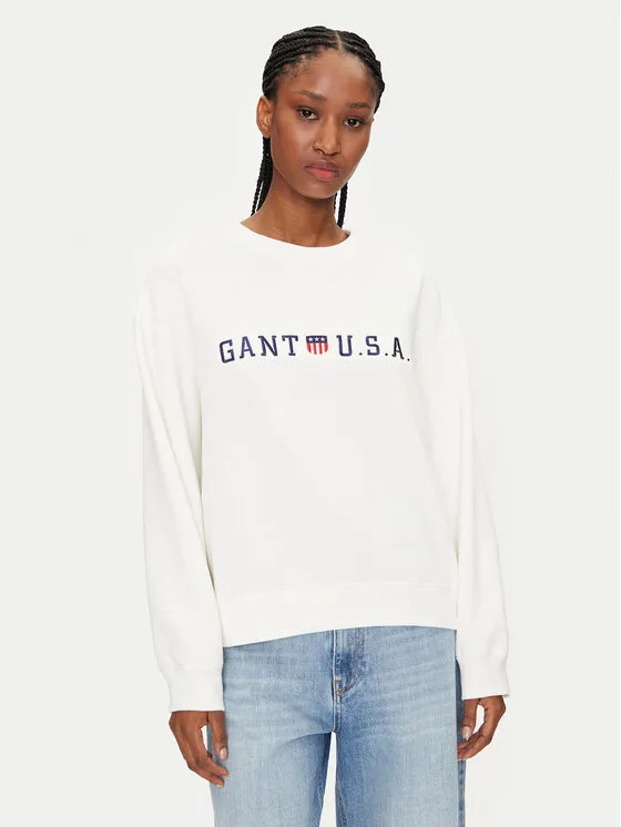 Sweatshirt · Weiß · Regular Fit