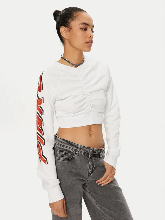 Sweatshirt · Weiß · Regular Fit