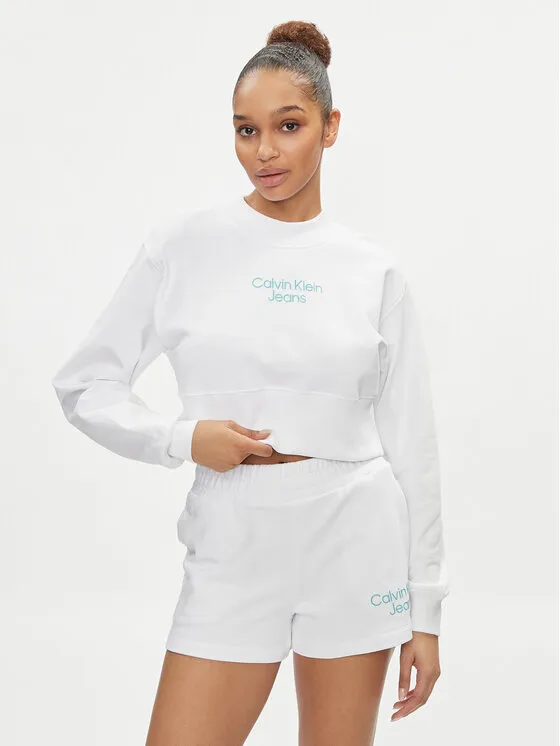 Sweatshirt · Weiß · Regular Fit