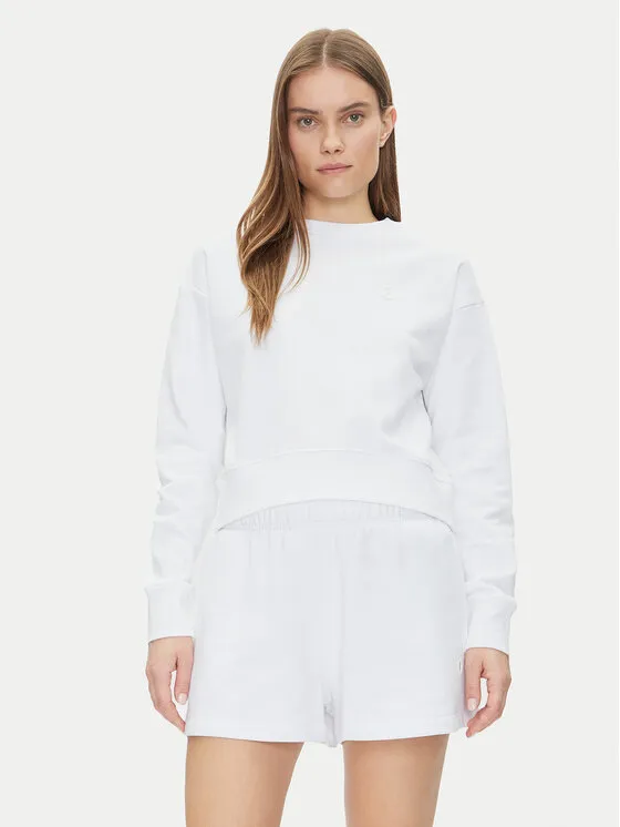 Sweatshirt · Weiß · Relaxed Fit