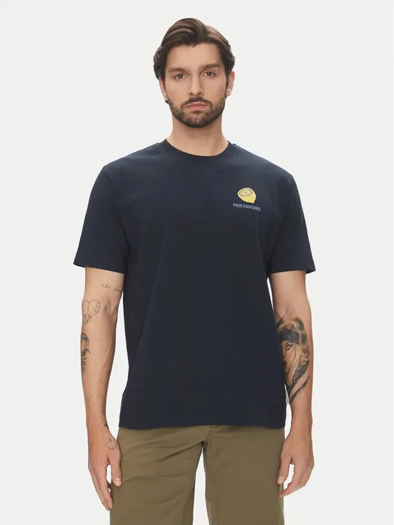 T-Shirt · Dunkelblau