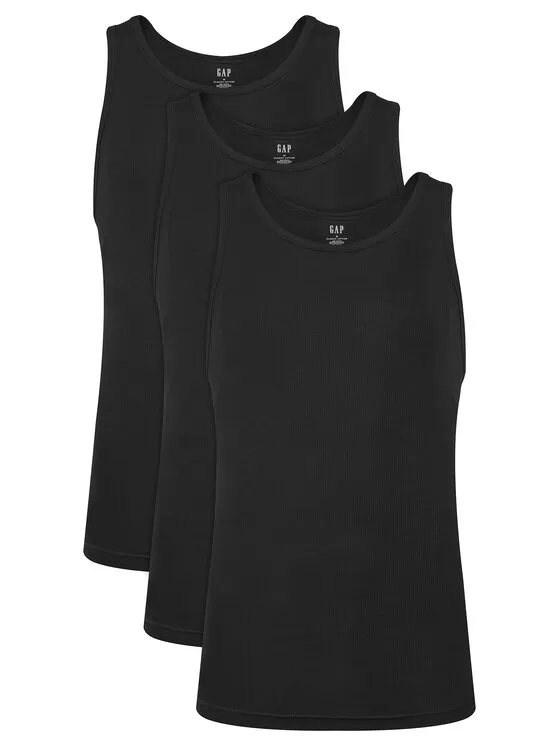 Tanktop-Set · Schwarz