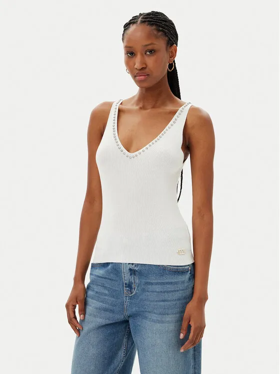 Top · Weiß · Regular Fit