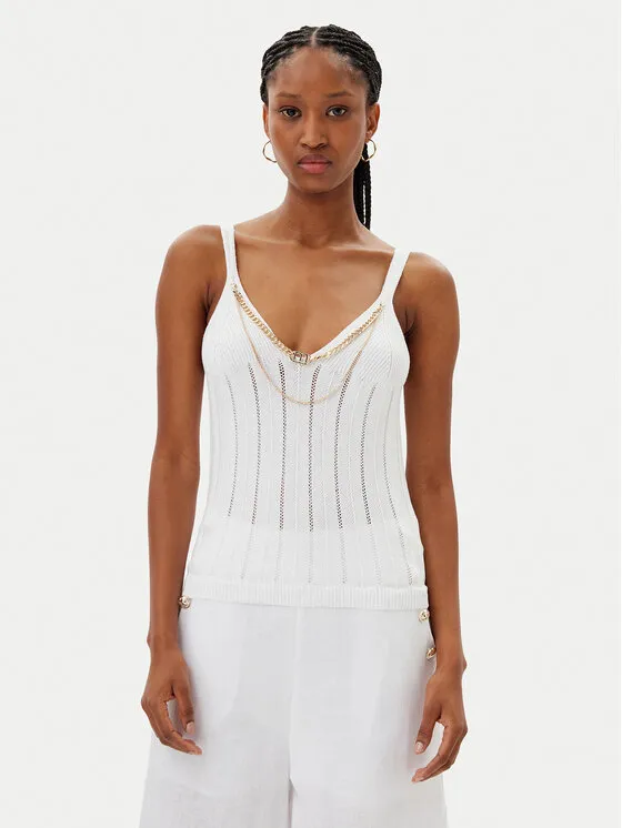 Top · Weiß · Regular Fit