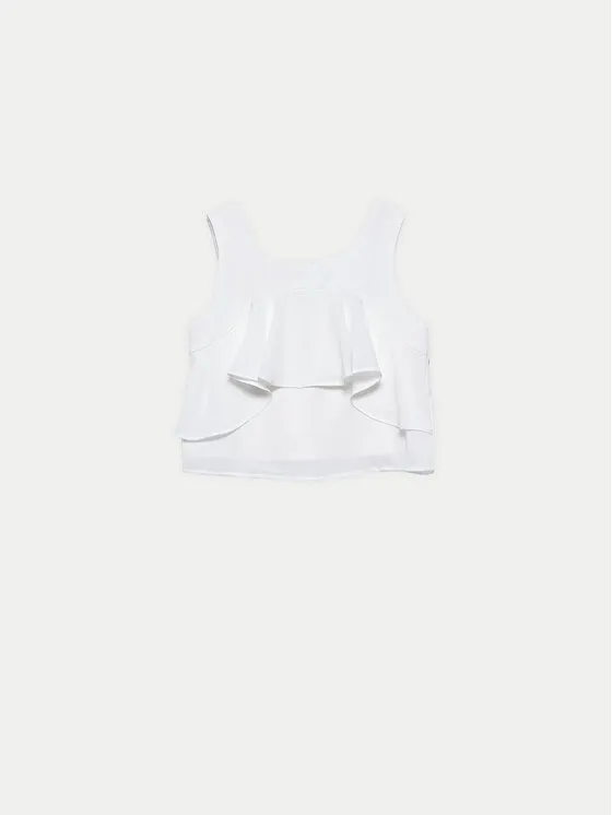 Top · Weiß