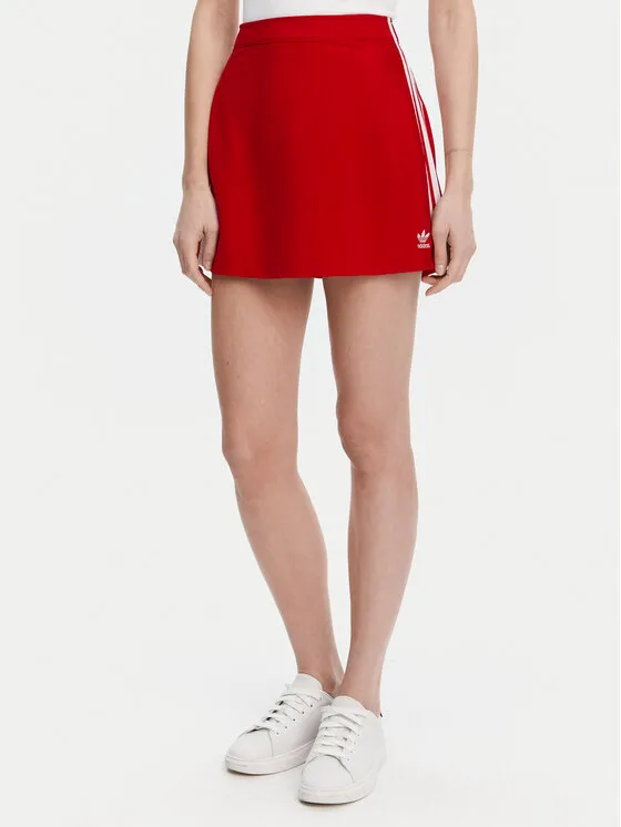 Trapezförmiger Rock · Rot · Mini