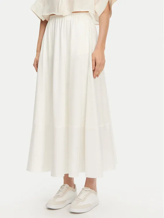 Trapezförmiger Rock · Weiß