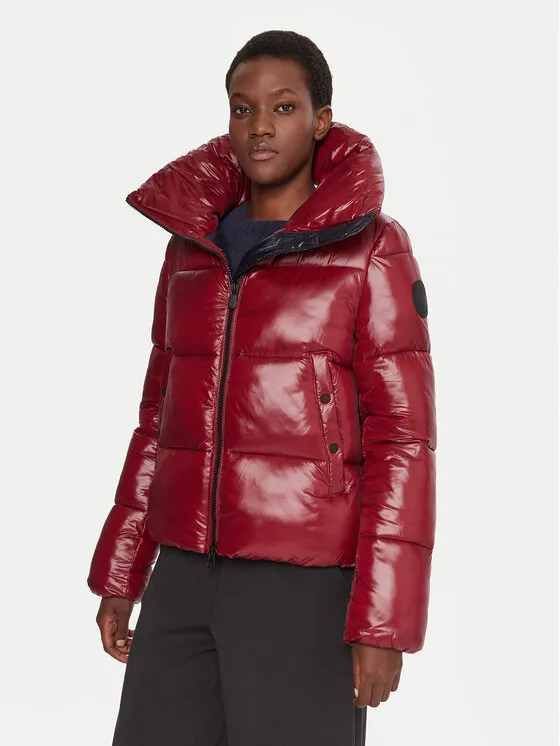 Winterjacke · Dunkelrot