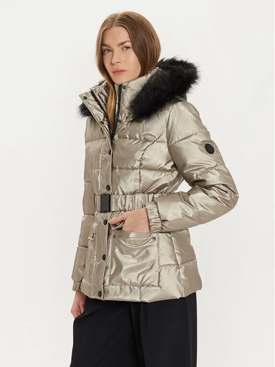 Winterjacke · Goldfarben