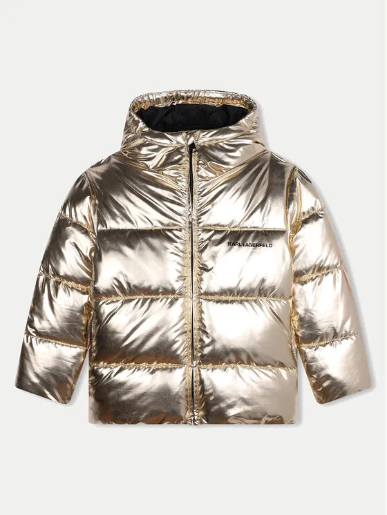 Winterjacke · Goldfarben