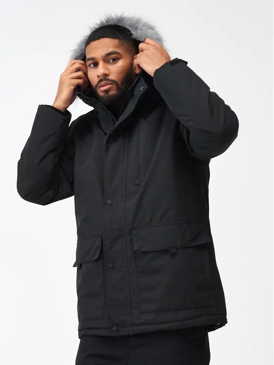 Winterjacke · Schwarz