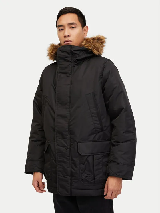 Winterjacke · Schwarz