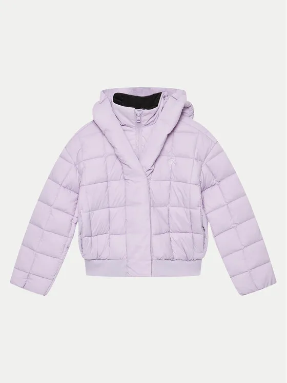 Winterjacke · Violett