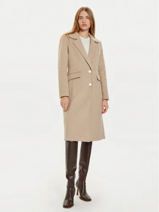 Wintermantel · Beige