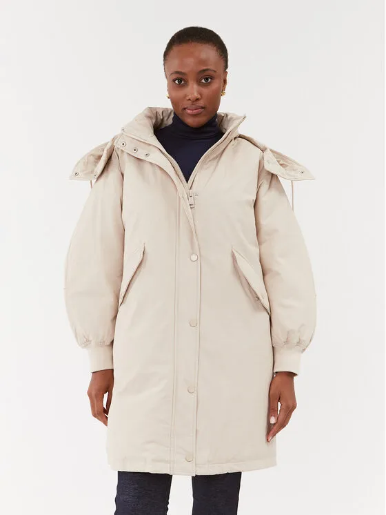 Wintermantel · Beige