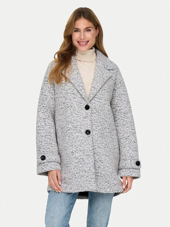 Wollmantel · Grau
