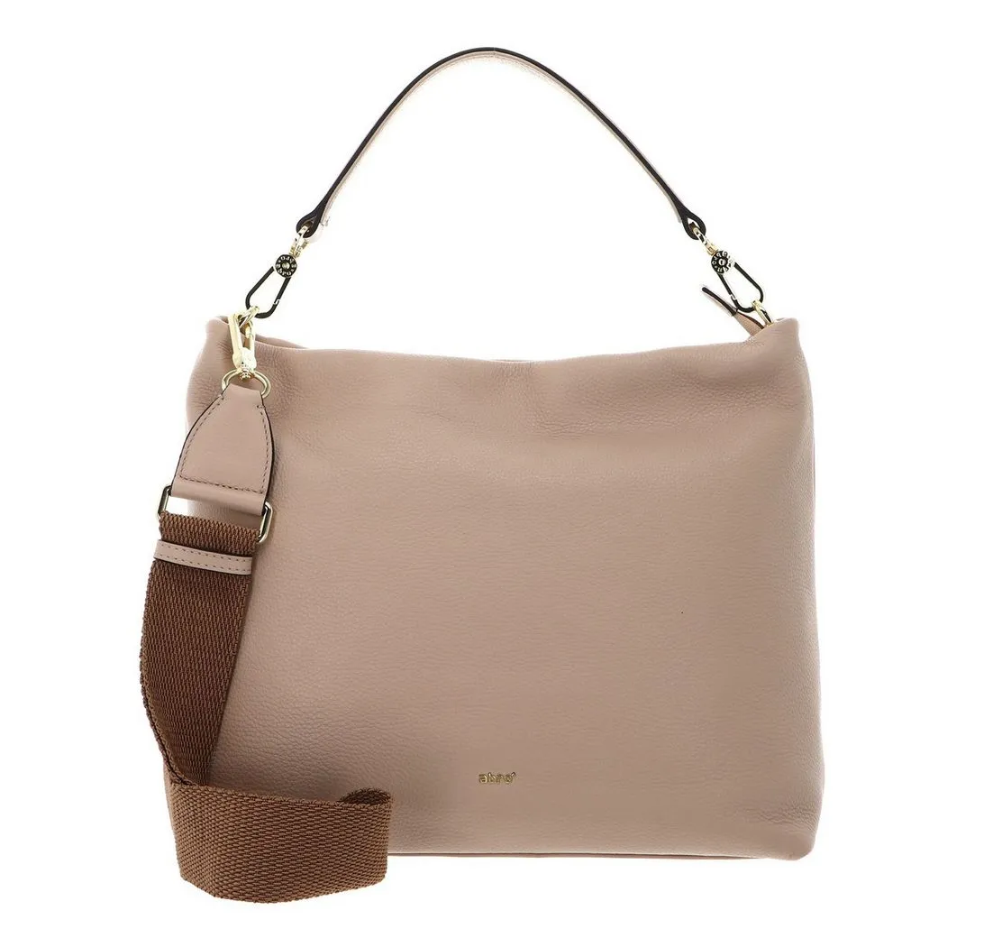 Abro Schultertasche Hobo Bag Kaia, aus echtem Rindsleder