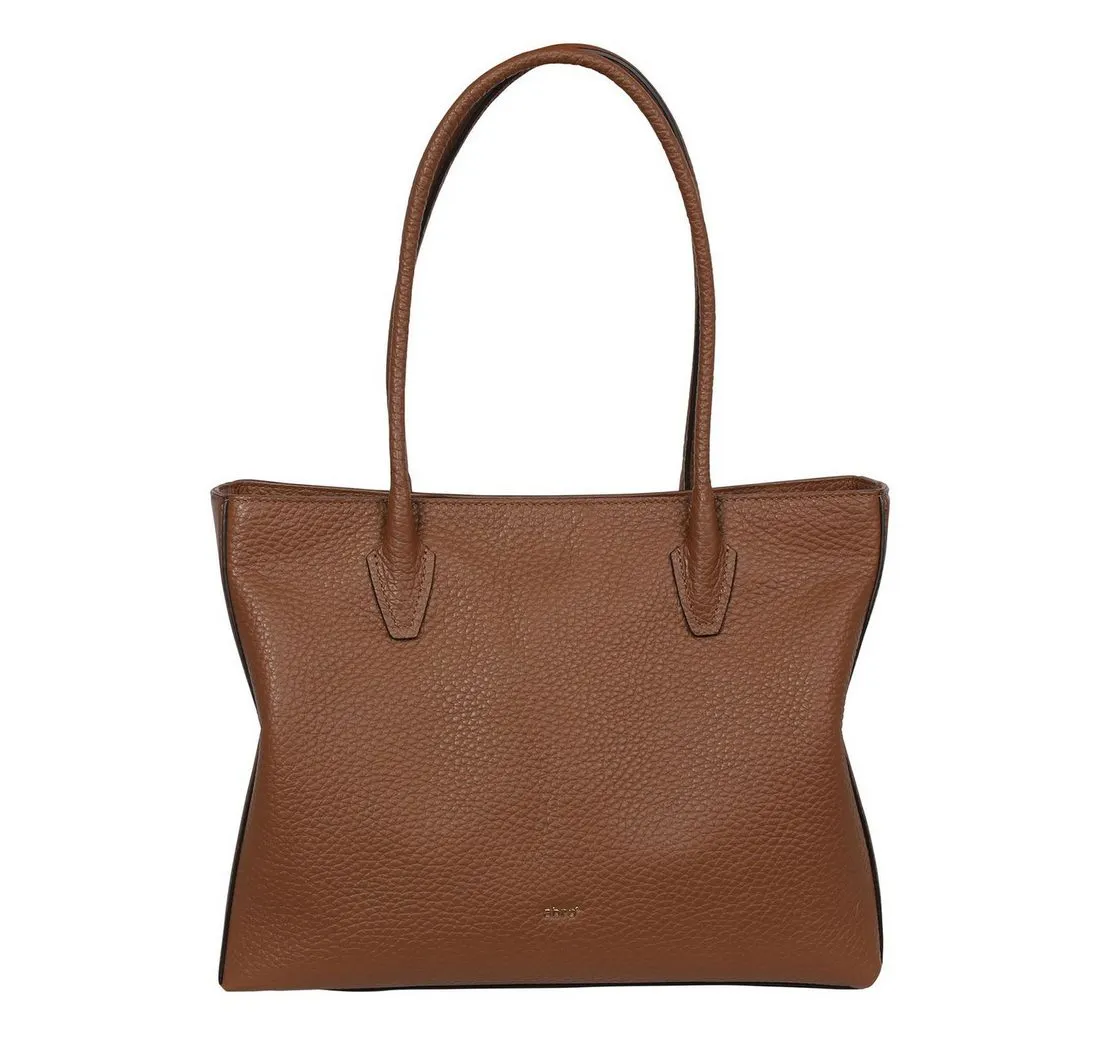 Abro Schultertasche Shopper X-Bag, aus echtem Rindsleder