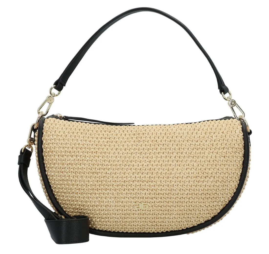 Abro Schultertasche Willow, Bast