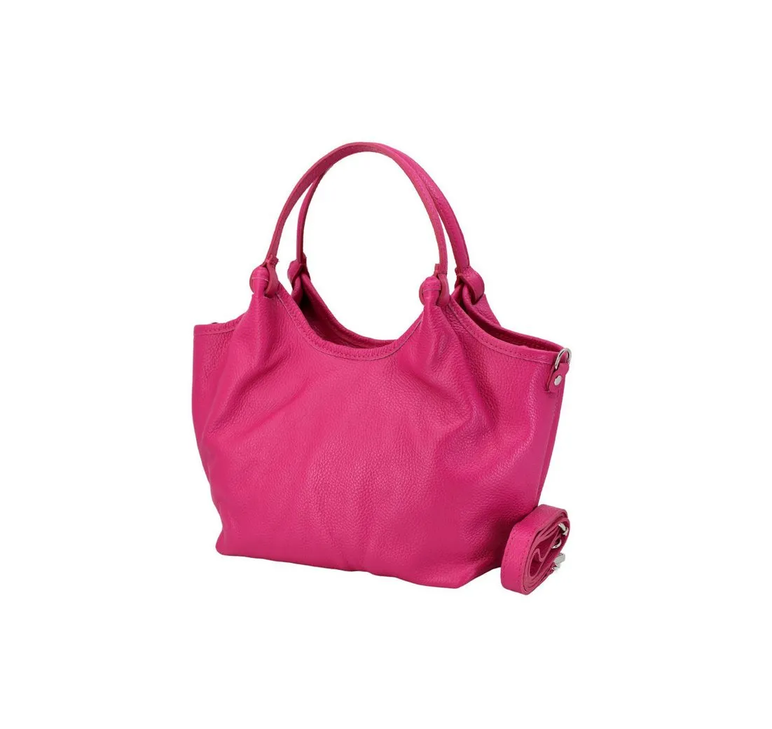 Adel Bags Schultertasche MARLIS Umhängetasche für Damen, Handtasche Echtleder