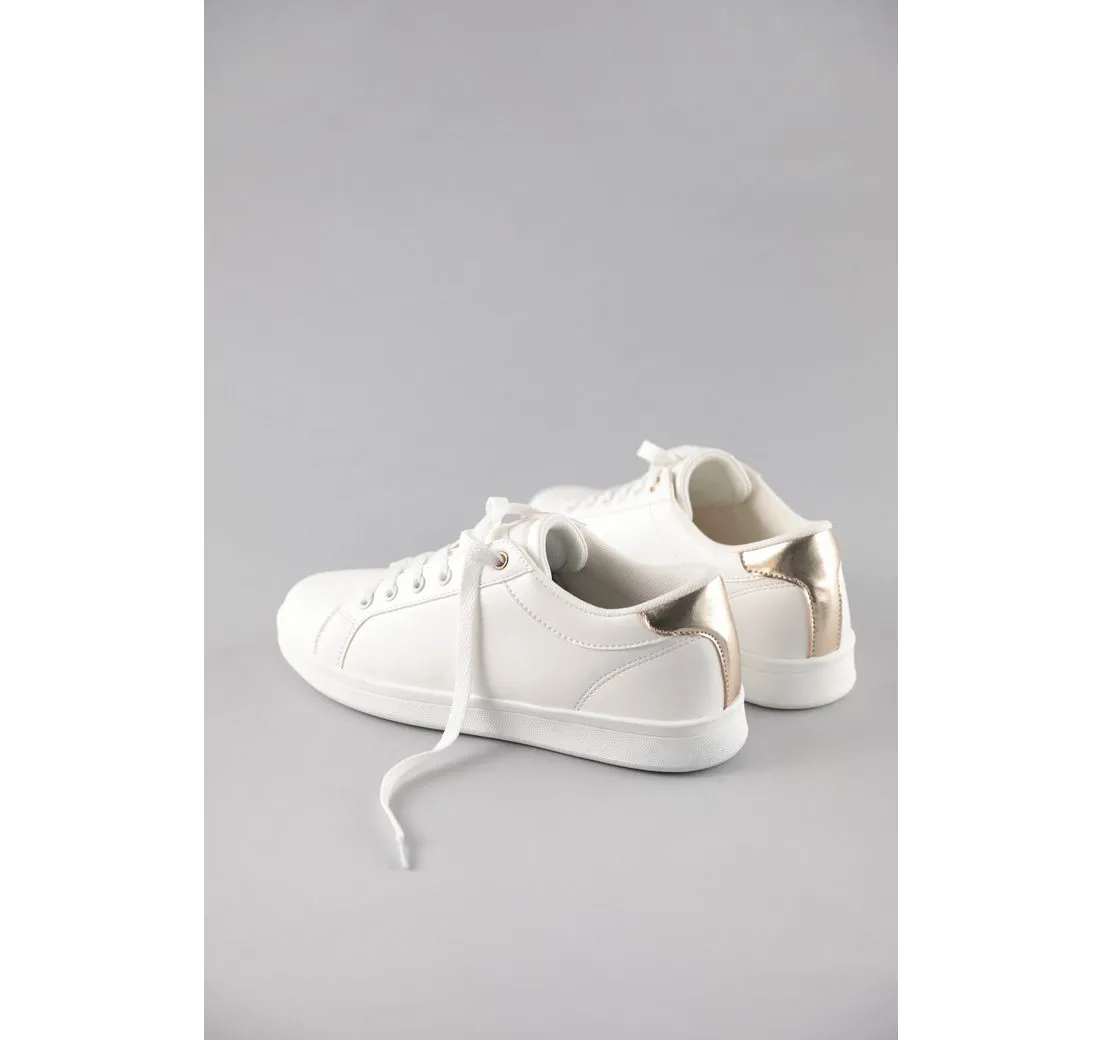 ANISTON SHOES Sneaker, Schnürschuh, Freizeitschuh mit Metallic-Akzent - NEUE KOLLEKTION