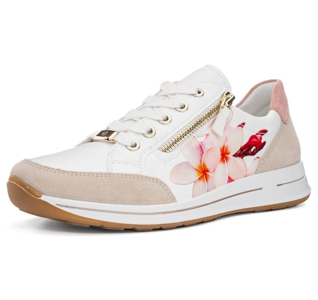 ARA OSAKA Sneaker, Keilsneaker, Schnürschuh in Komfortweite H (sehr weit)
