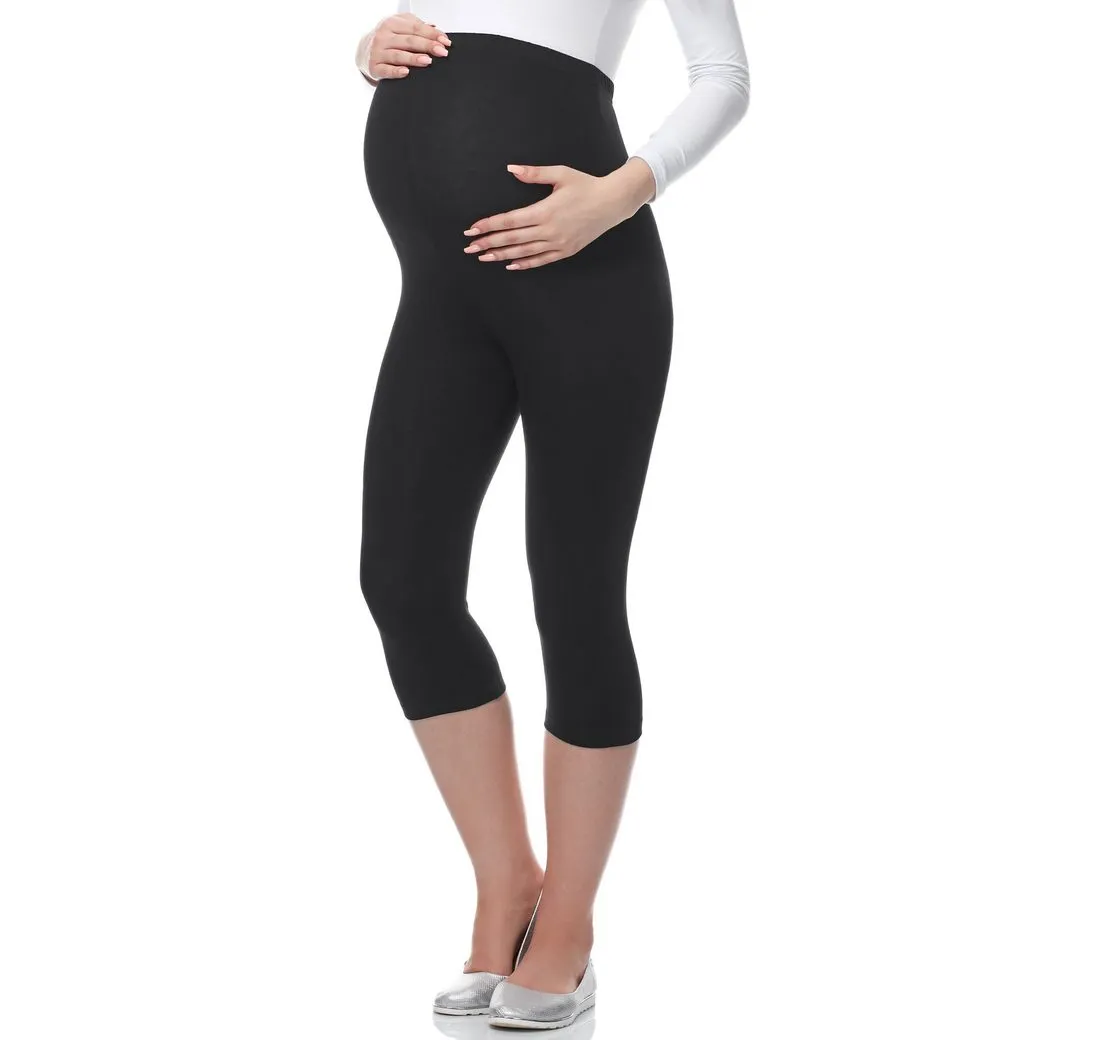 BE MAMMY Umstandsleggings 3/4 Umstandsleggings aus Viskose BE20-279 (1-tlg)
