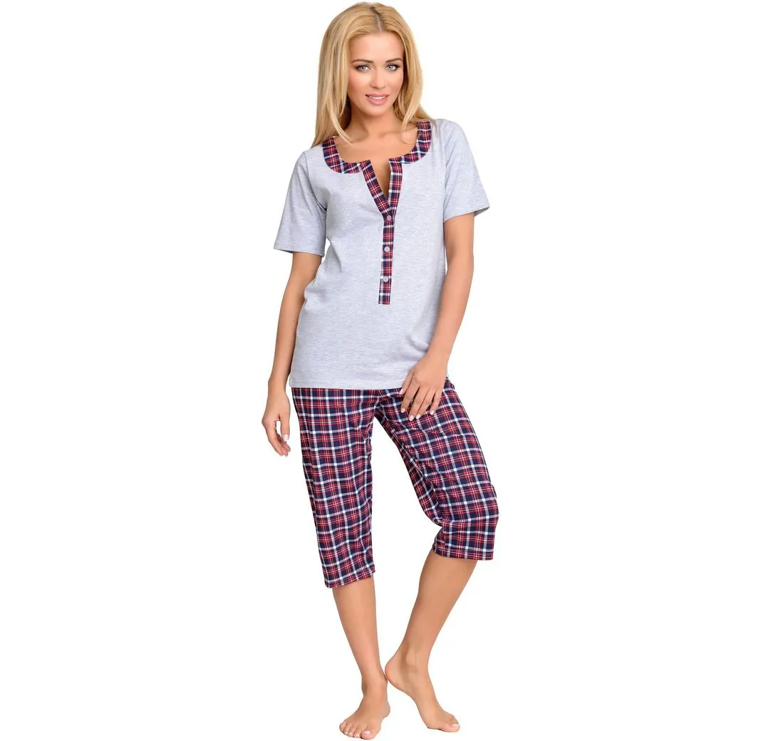 BE MAMMY Umstandspyjama Damen Schlafanzug Stillpyjama H2L2N2