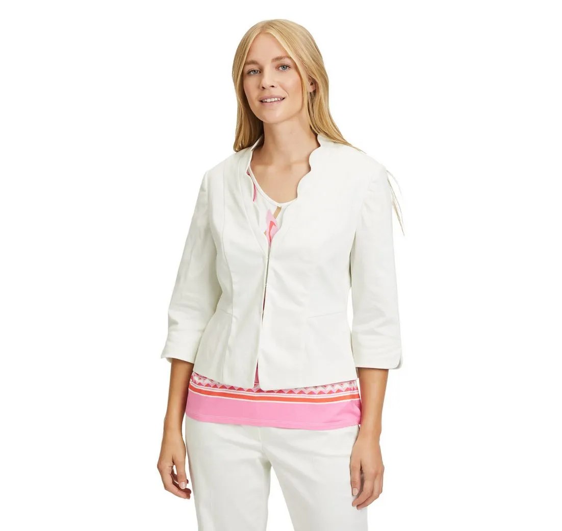 BETTY BARCLAY Jackenblazer Betty Barclay Sommerblazer mit 3/4 Arm Form