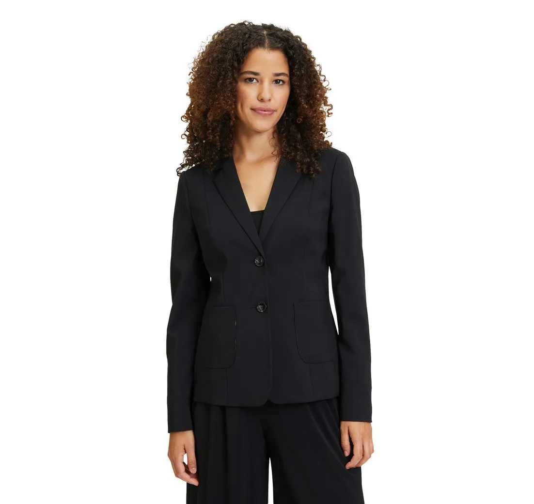 BETTY BARCLAY Kurzblazer Betty Barclay Blazer-Jacke langarm Material