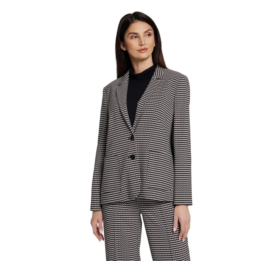 BETTY BARCLAY Kurzblazer Damen Blazer-Jacke langarm Material