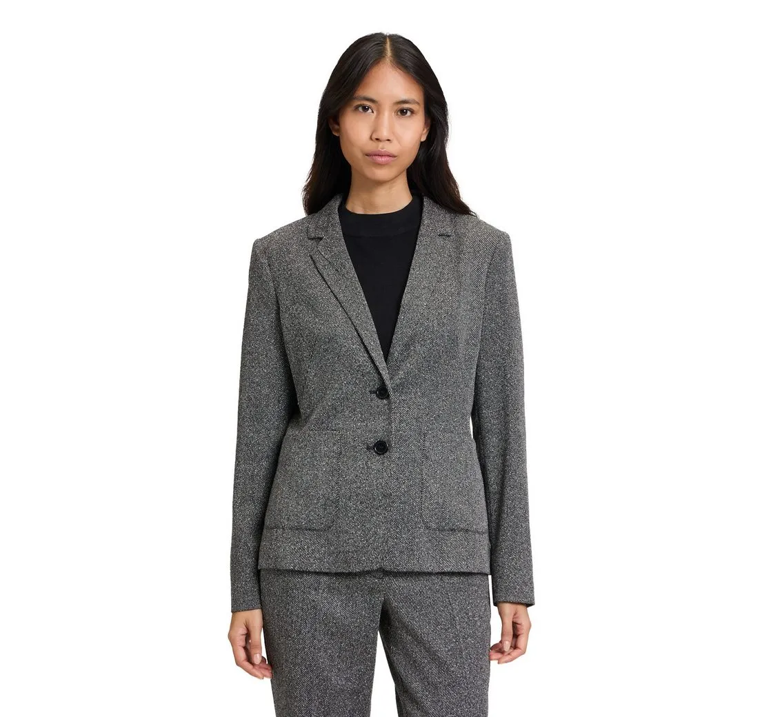 BETTY BARCLAY Kurzblazer Damen Blazer-Jacke langarm Material