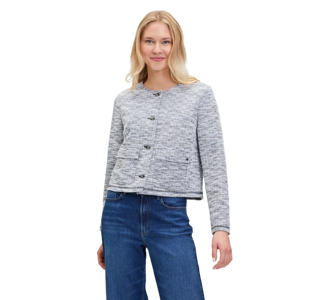 BETTY&CO Jackenblazer Damen Jerseyjacke langarm